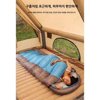 캠핑침낭 사계절침낭 전신패딩이불, 4개, 5도~15도 전용, 그린 1.8kg 4개