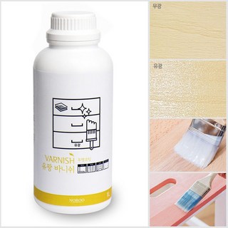 DIY용 목재 마감 노루 수성바니쉬 투명코팅제
