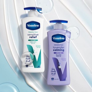바세린 인텐시브 케어 드라이 스킨 리페어 바디로션 400ml 2개, 라벤더400ml, 센스티브400ml