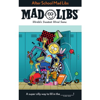 (영문도서) After School Mad Libs: World's Greatest Word Game Paperback, Mad Libs, English, 9780593519134