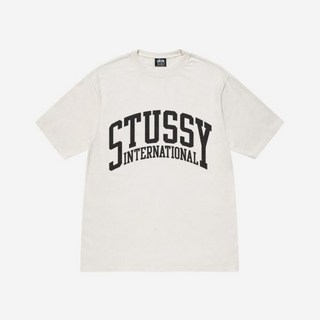 Stussy 스투시 인터내셔널 피그먼트 다이드 티셔츠 내츄럴