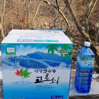 광양 백운산 고로쇠 물 고로쇠수액 3병 6병12병, 3개, 1.5L