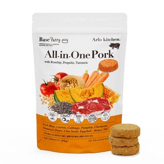 알로키친 강아지 동결건조 자연식 화식 사료 올인원포크 15개입, 1개, 75g
