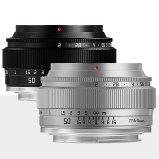 티티아티산 50mm f2 블랙 실버 풀프레임 렌즈