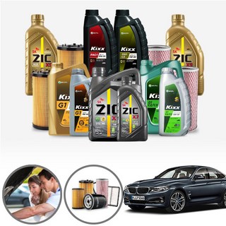 F34 3GT (13~20) 320d (N47) 디젤 합성엔진오일 필터세트 6리터 IPA-P402+IPEO-889 ONL-0500733 cs06036, =킥스G1(가솔린) 5W30 필터세트, 1개