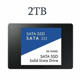 2024 SATA SSD Sata 하드 드라이브 디스크 2.5 인치 2TB 고속 인사이드 솔리드 스테이트, 없음, 한개옵션1