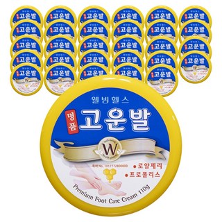 웰빙헬스팜 명품 고운발 크림, 110g, 35개