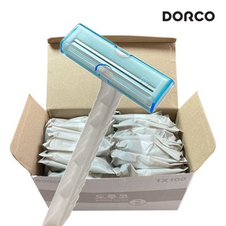 도루코 개별포장 고급 일회용면도기 2중날 TD704 50개 300개, 1200개입, 1개