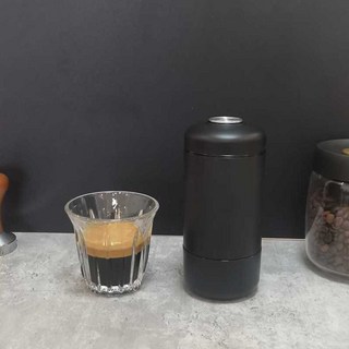휴대용에스프레소머신 아웃도어 캠핑 커피 제조기, 커피제조기(블랙), 1개
