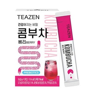 티젠 꼼부 코스트코 올리브영 리얼 콤부 차 티 효능 분말 가루 베리 10T