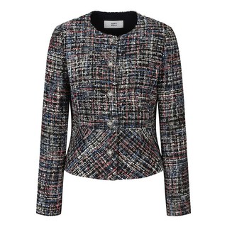 스팽글 페플럼 트위드 자켓 (BIJAB2102)