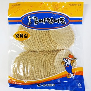 튀김쥐포(용주 400g 40미)X4 /대용량 /식자재 /식당용, 1