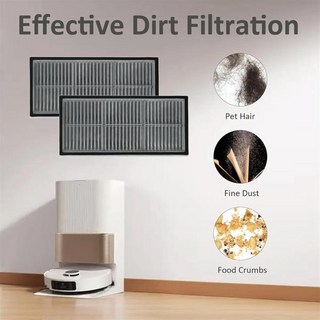 Dreame L10S Pro Ultra X30 로봇 진공 청소기 교체 부품용 Hepa 필터, 01 CHINA