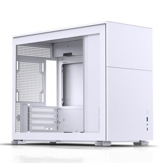 JONSBO Pinecone D31 케이스 MATX 1280x800 해상도 게임 서브 지지대 파워 360 콜드 배기 섀시, White, 07 WHITE