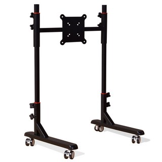 이동식 모니터 거치대 스탠드 높이조절 55인치 TV, 55인치 이하 (너비 75CM), C. 사무라이 블랙(55인치 75cm 미만)