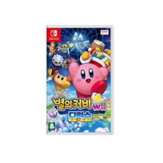 별의 커비 WII 디럭스 닌텐도 스위치 정품 게임 타이틀 팩 (국내 배송)
