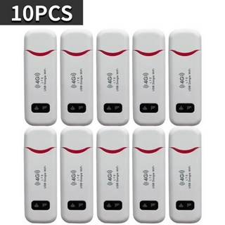 -4G 와이파이 라우터 나노 SIM 카드 휴대용 LTE USB 4G 모뎀 포켓 핫스팟 안테나 동글 1-12 피스, 20 10PCS White Red, 10개
