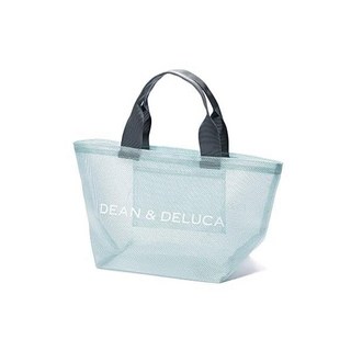 딘앤델루카 DEAN & DELUCA 메시 토트백 민트 블루 스몰