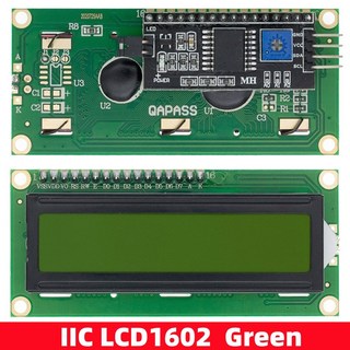 Lcd 602 602 lcd 모듈 청색 황색 녹색 화면 6x2 문자 lcd 디스플레이 pcf8574t pcf8574 arduino 용 iic i2c 인터페이스 5, [05] IIC LCD1602 Green, 05 IIC LCD1602 Green, 1개