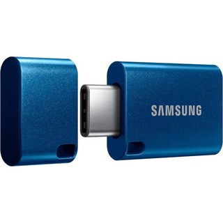 삼성 타입C 512GB USB 3.2 플래시 드라이브 400MBs 컴퓨터 모바일 장치용 외장 메모리 및 스토리지 MUF512DA4AM 그레이 2024, 128GB, Blue