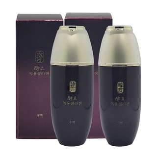수려한 효 녹용 콜라겐 2종(수액+ 유액) SET, 1세트 대표 이미지 - 50대 여성 화장품 추천