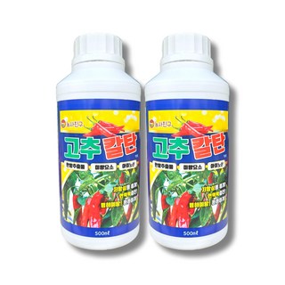 농사친구 고추칼탄 고추 탄저 무름 예방 한방 영양제, 1000ml, 1개, 1L