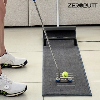 퍼팅연습기 스크린 스마트 디지털 퍼터 매트 ZEROPUTT, 1개, 슬라이딩매트