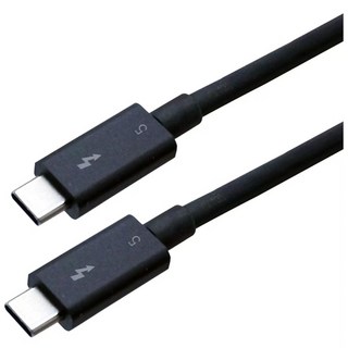 Kamera 佳美能 Pasidal Thunderbolt 5 線 - 0.3M Passive,8K/120Gbps,240W/PD3.1,Type-C, 黑色, 1條