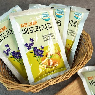자연식품 자연 그대로 배도라지즙, 100ml, 100개