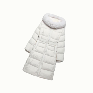 나이스클랍 NICE CLAUP 벨티드 롱 구스 다운 X246PWDA04 387404