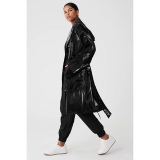 Alo yoga 알로요가 VIP 블레이저 트렌치코트, BLACK/Medium, 1개