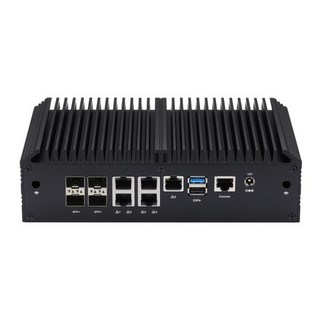 QOTOM 팬리스 홈 서브 라우터 Q20322G9 Q20342G9 프로세서 아톰 C3558 C3808 AES-NI 방화벽-5x2.5G LAN 10G, 02 Q20342G9 C3808, 01 64G RAM 1T SSD