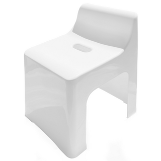 목욕덕후 앉기편한 높은 목욕스툴 30.5cm 욕실의자, 1개, 그레이 목욕리프트