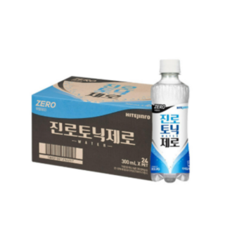 하이트진로 토닉워터제로, 오리지널제로, 300ml, 24개