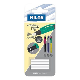 MILAN 밀란 PL1 샤프 지우개 리필 (4입), 1개