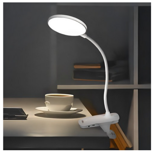 레토 클립형 무선 LED 스탠드 LLS-C10, 02 흰색 1개
