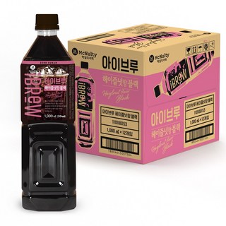 맥널티 아이브루 플러스 블랙커피 헤이즐넛향 100개입