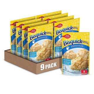 KFC 비스킷맛 비스퀵 비스킷 믹스 x 9개 2가지맛, 213g