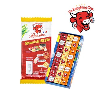 The Laughing Cow 래핑카우 벨큐브 스패니시스타일 125g 24입4개 (총 96입), 4개