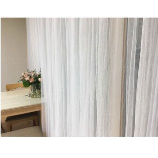 이케아 망사커튼 한쌍