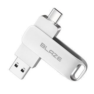 블레이즈 USB 메모리 128G C타입 USB 듀얼 아연합금 당일발송, 64GB, 1개