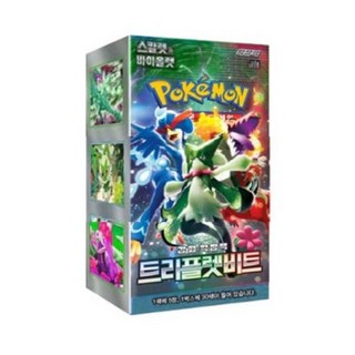 포켓몬카드 박스 TRIPLET BEAT 30팩 트리플렛비트 로켓 1박스 운향 나오아 마스카나 EX, 1개