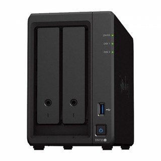 Synology DS723 2베이 NAS 스토리지 케이스 (하드미포함), 1개