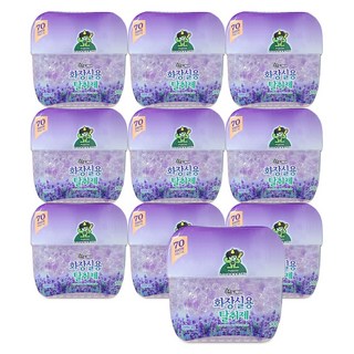 산도깨비 화장실용 탈취제 라벤더향, 300g, 10개