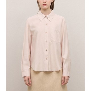 시스티나 베이직 패치 포켓 셔츠 500879