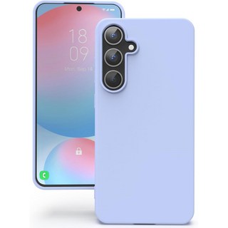 아칸크 삼성 갤럭시 S24 FE 5G/SM-S721N 젤리 실리콘 휴대폰 케이스+지문인식 보호필름 증정 풀세트