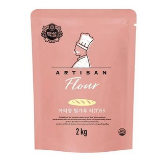 CJ 아티장 밀가루 티(T)55 1개 2kg 상품 이미지