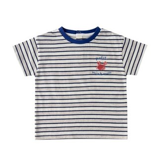 밍크뮤(NY) 쁘띠크랩스트라이프티셔츠