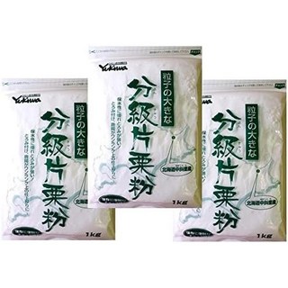 PdbM 일본직구 밀 소믈리에의 힘 홋카이도산 분류 전분 1kg x 3봉지, 사이즈, 3개
