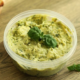 바질리프 수제 바질 크림치즈 베이글 뉴욕 스타일 베이커리용 스프레드, 150g, 1개